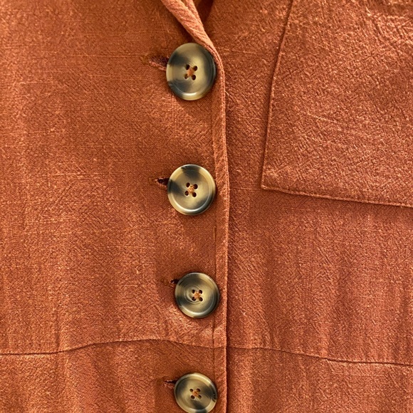Native Youth Knowles Romper in Terracotta - Picture 6 of 7